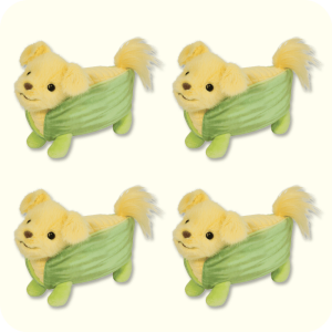 Corn Dog Plush 4PCS