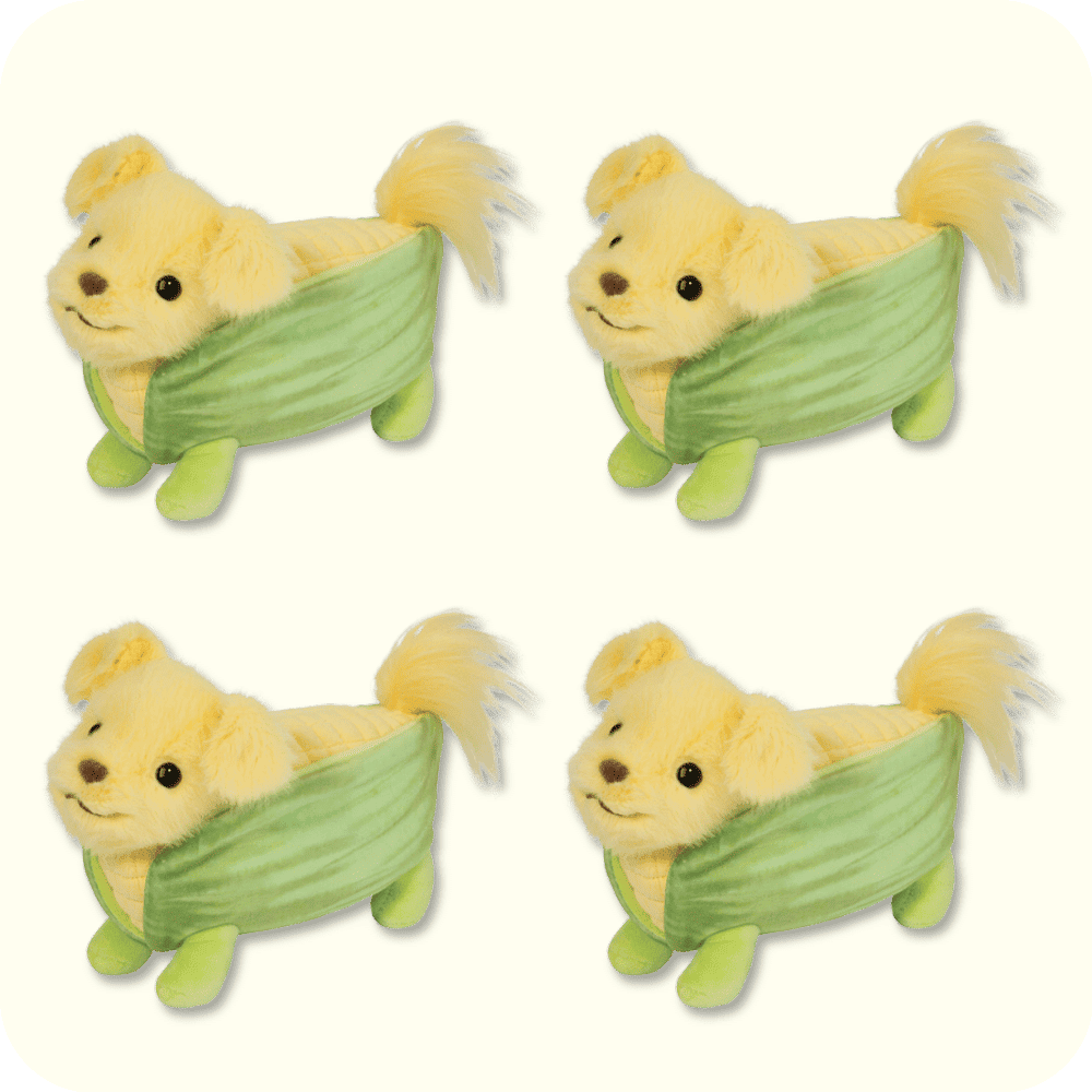 Corn Dog Plush 4PCS Corn Dog Plush 4PCS